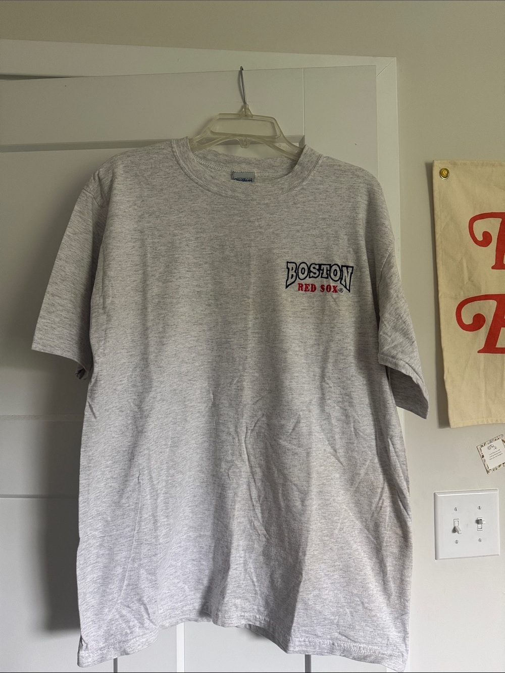 The Game Boston Red Sox Light Gray Short Sleeve Tee